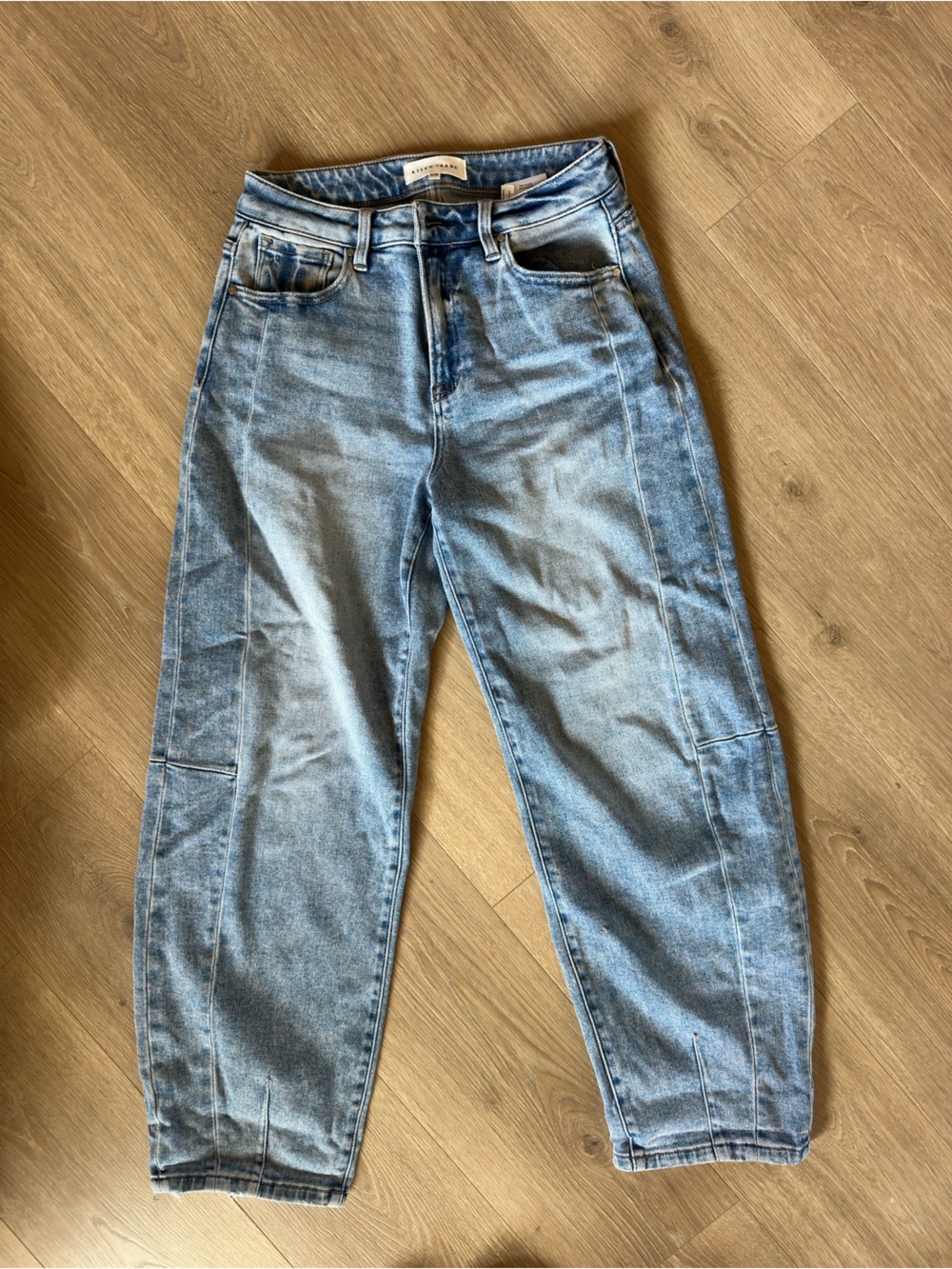 RISEN Light Wash Denim Jeans - Light Blue